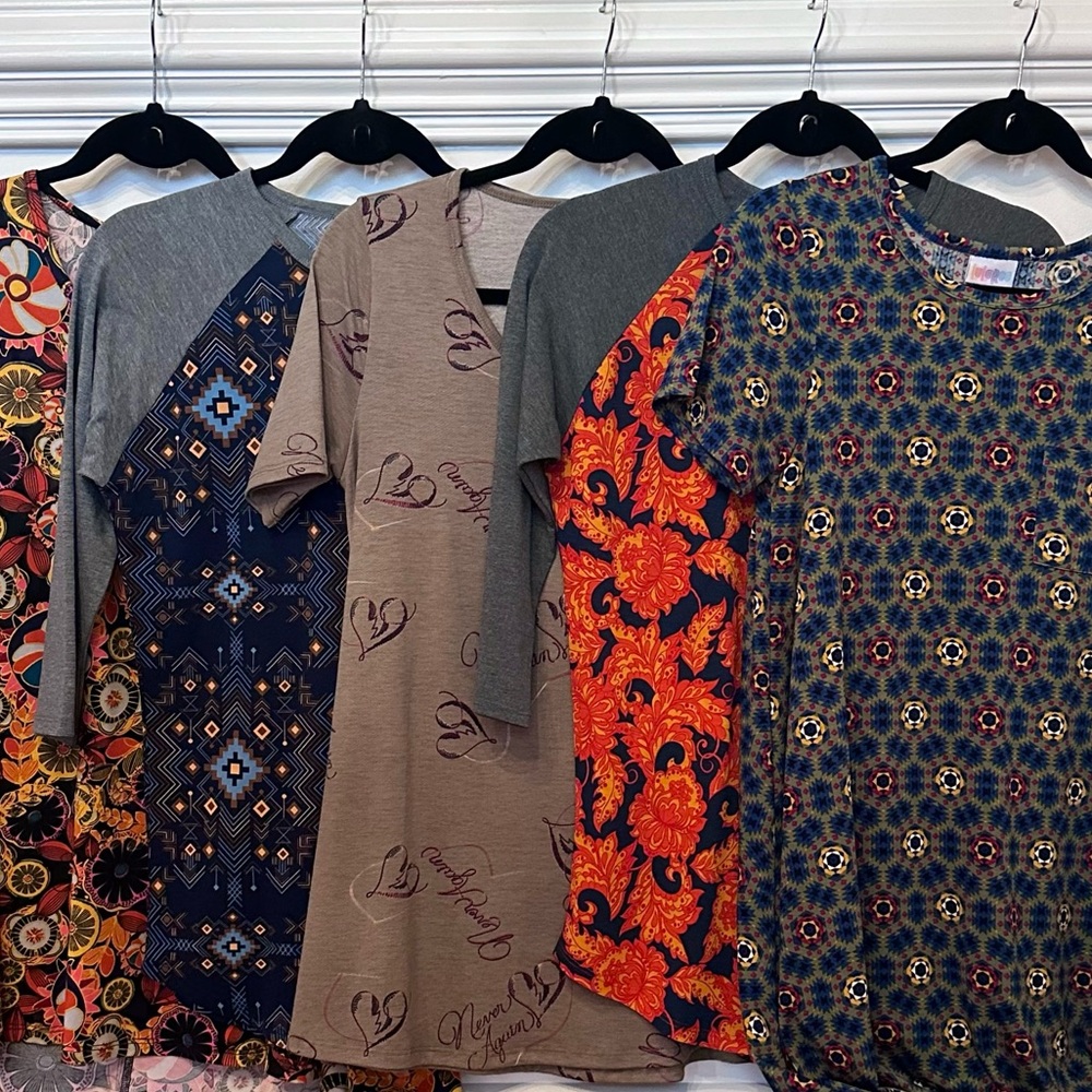 Big lot of LuLaRoe 5 piece bundle XS